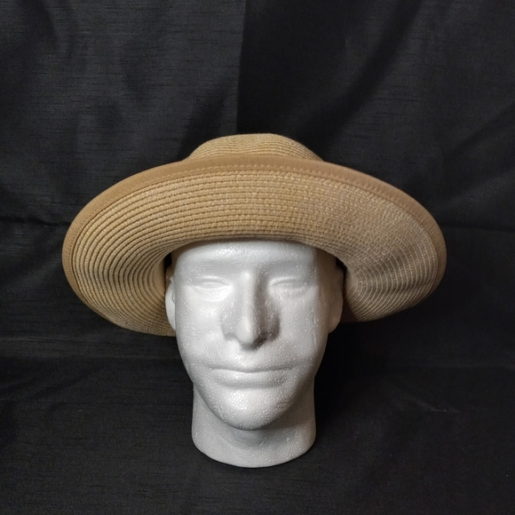 Sun N Sand Straw Cloche Hat. UPF50+. One Size. NWOT - Picture 3 of 9